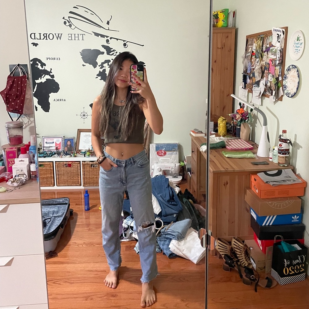 banana republic straight cut jeans
